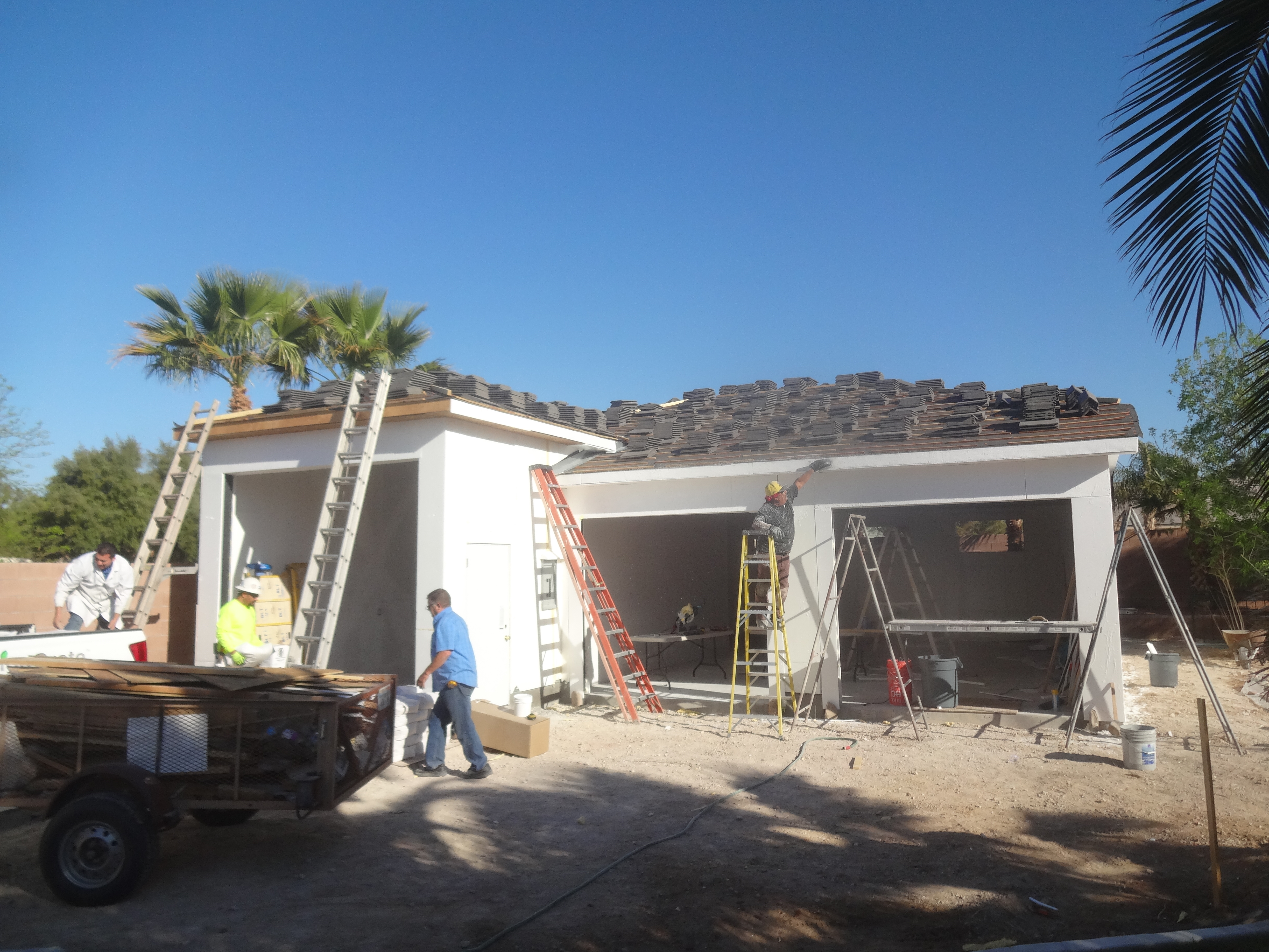 Arizona residence under construction